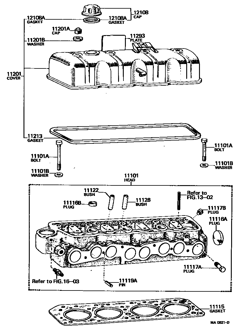 1104 — CYLINDER HEAD