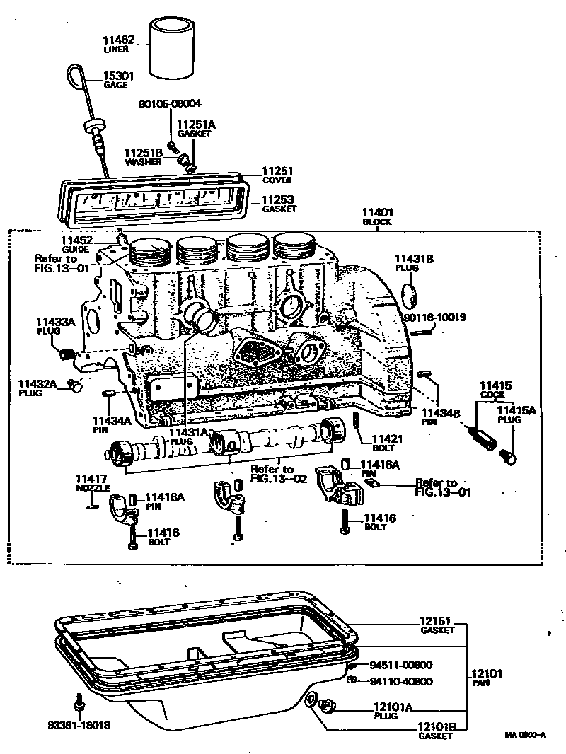 1105 — CYLINDER BLOCK