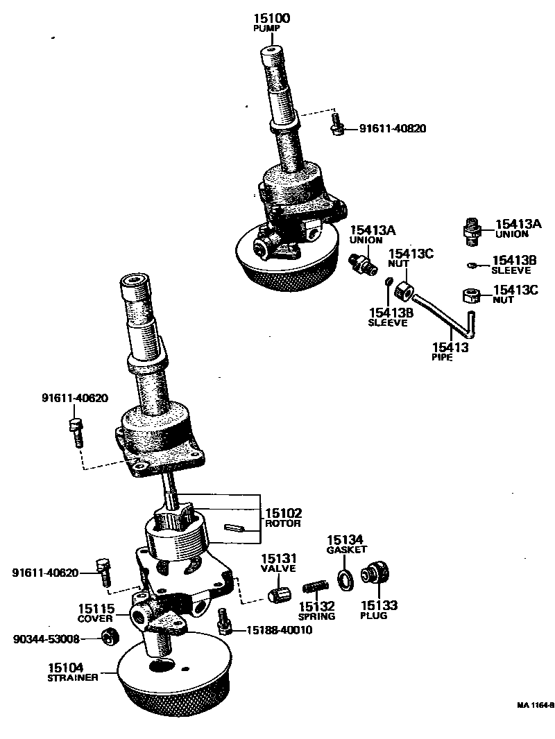 1501 — ENGINE OIL PUMP