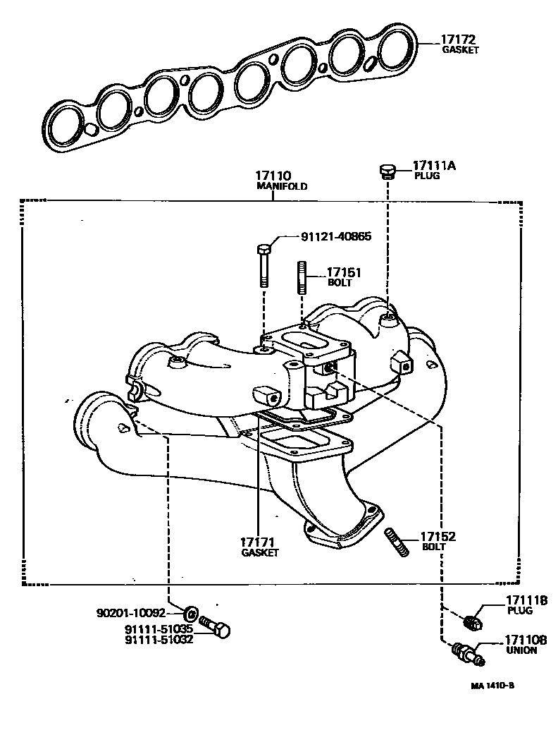 1701 — MANIFOLD