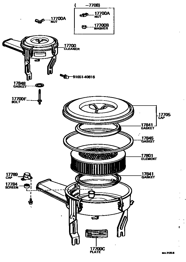 1703 — AIR CLEANER