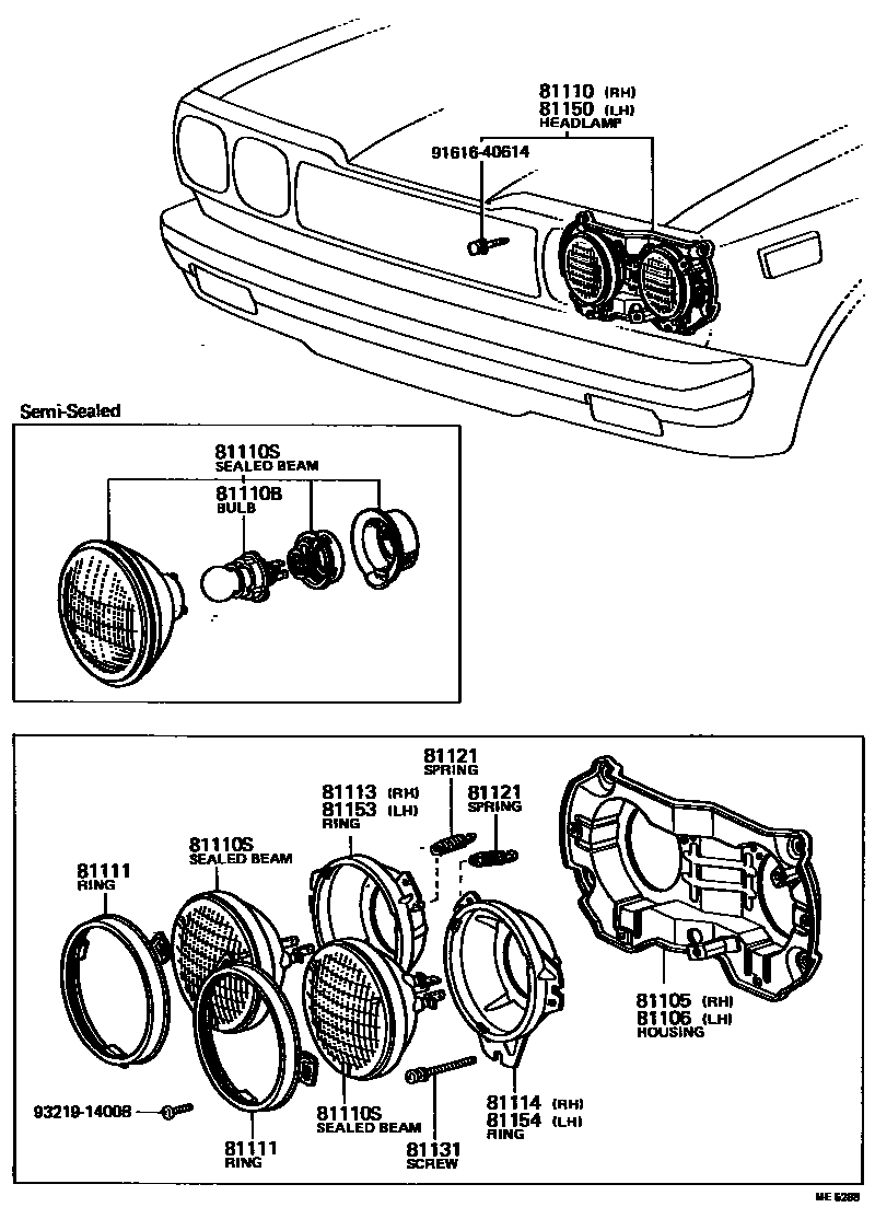 8101 — HEADLAMP