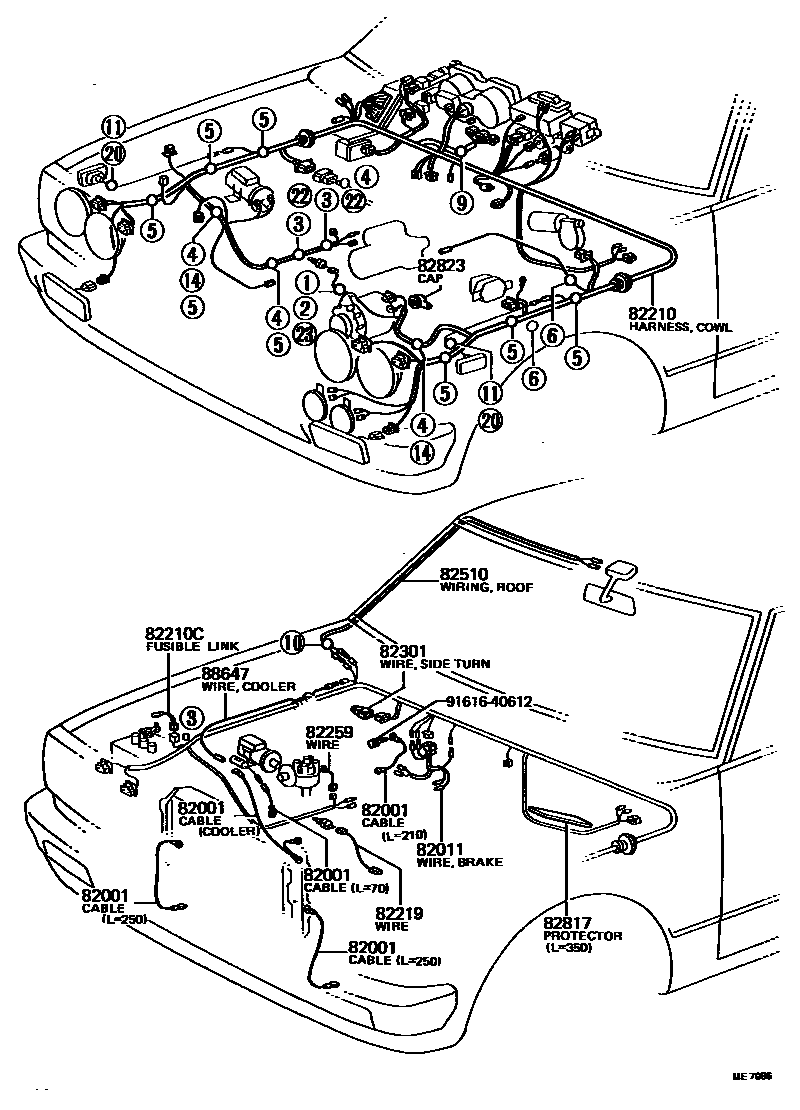 8202 — WIRING & CLAMP