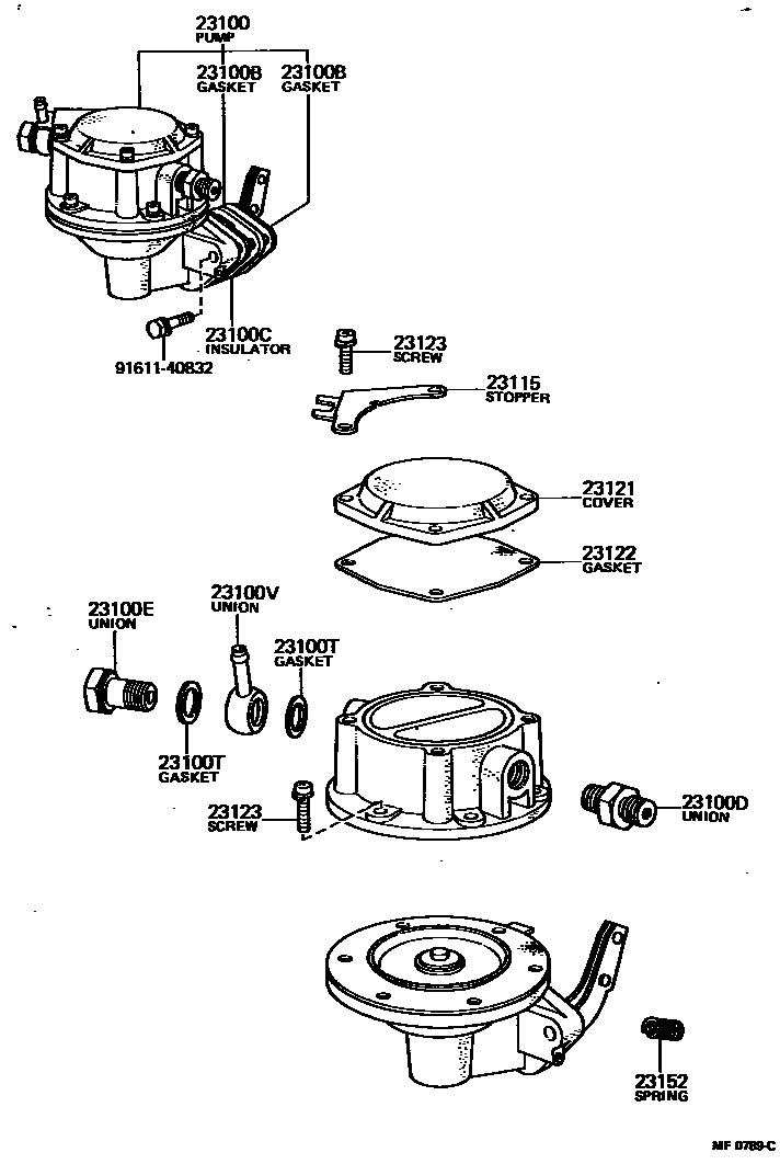 2301 — FUEL PUMP & PIPE