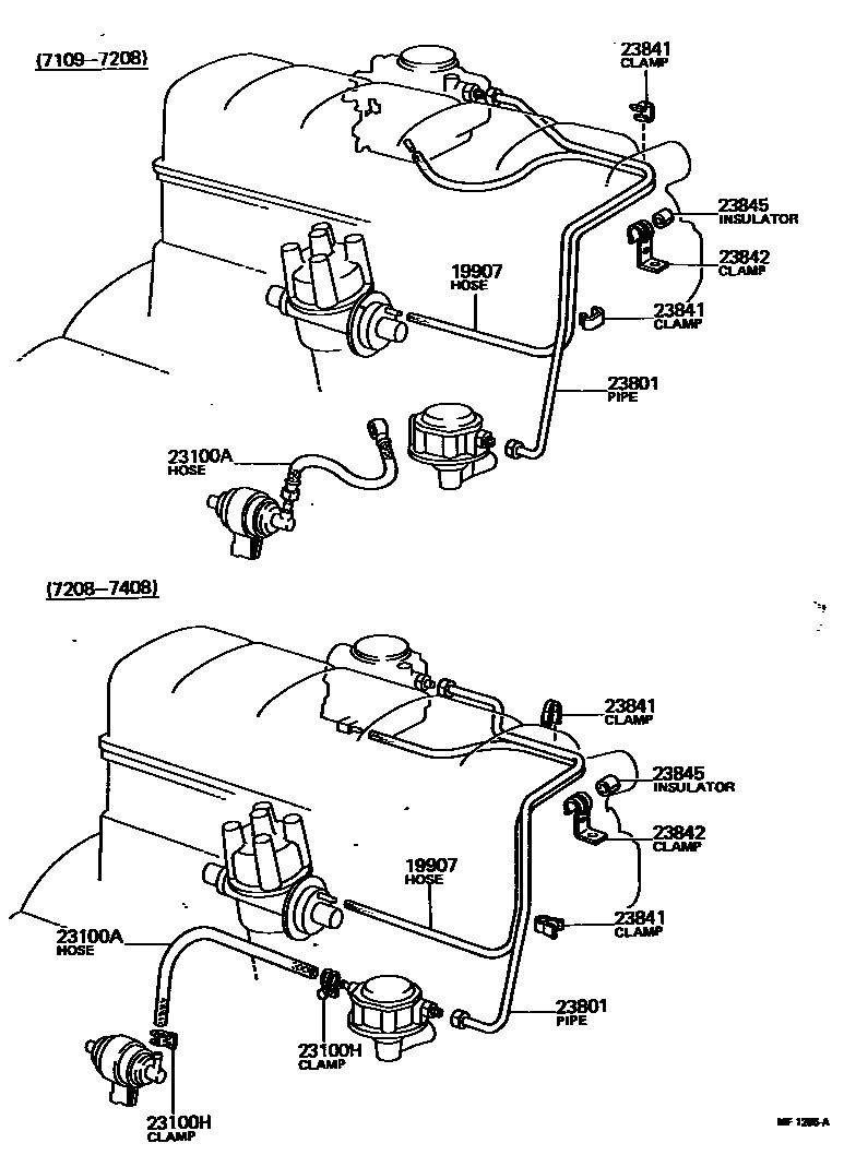 2101 — FUEL PIPE & CLAMP