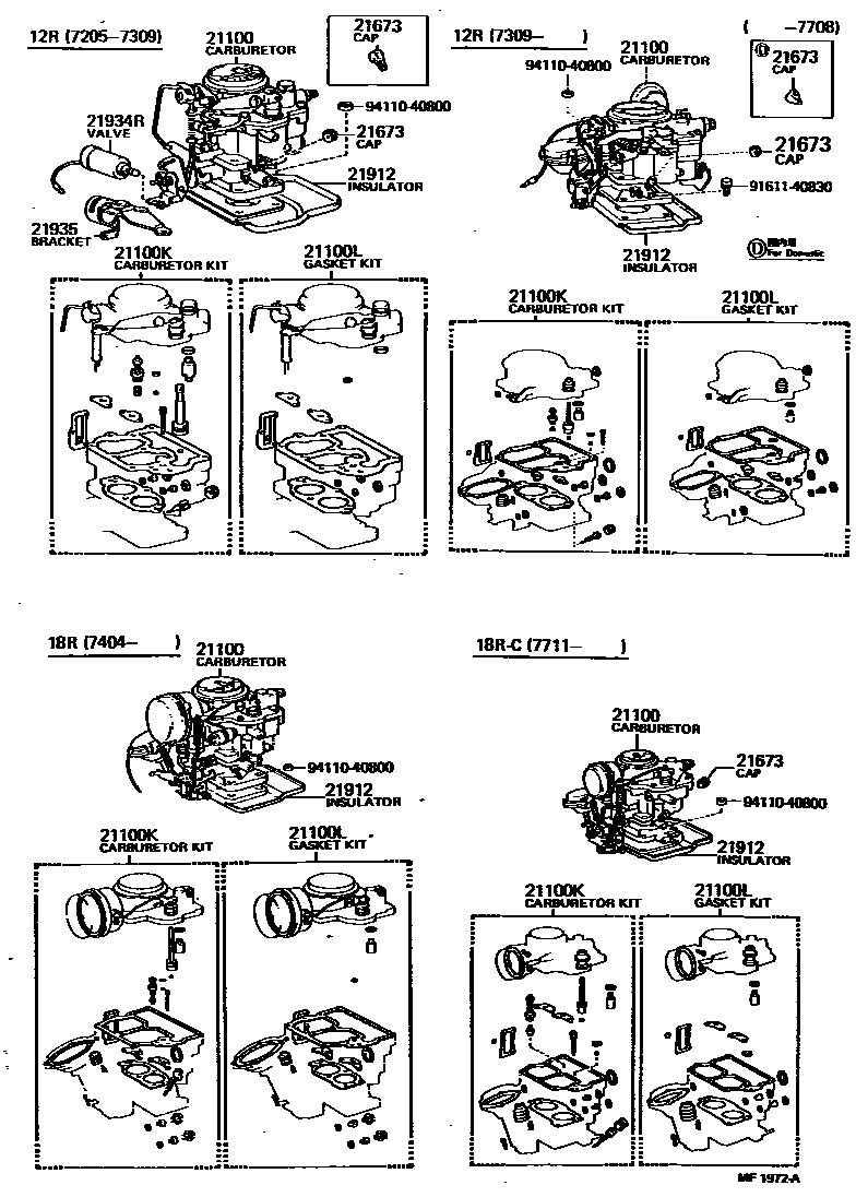 2102 — CARBURETOR ASSEMBLY