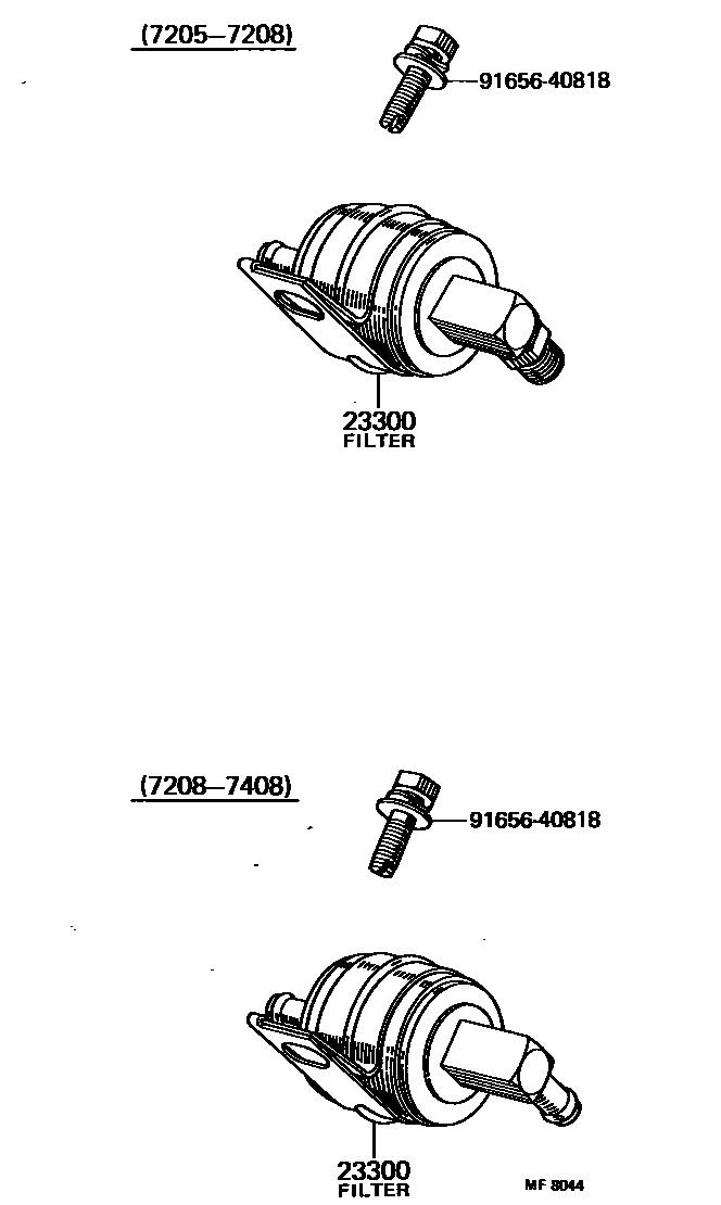 2302 — FUEL FILTER