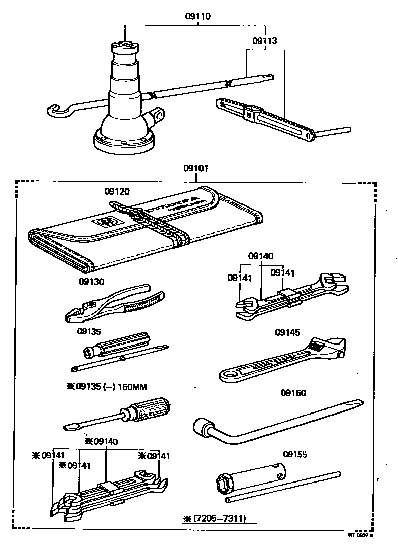 0901 — STANDARD TOOL