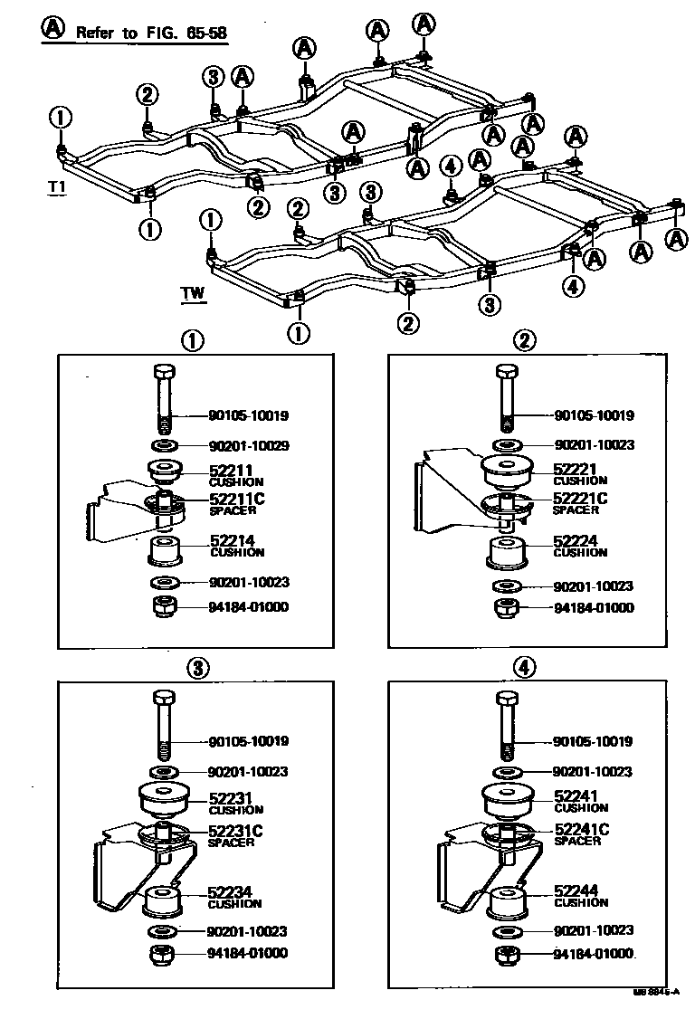 5251 — CAB MOUNTING & BODY MOUNTING