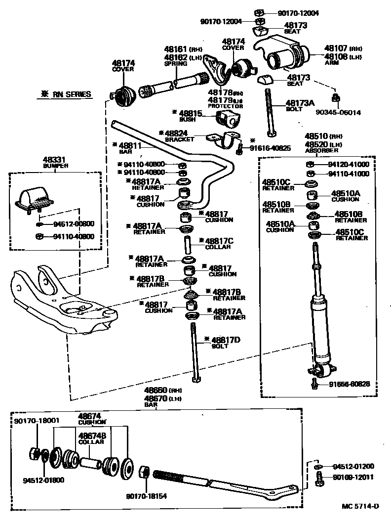 4803 — FRONT SPRING & SHOCK ABSORBER