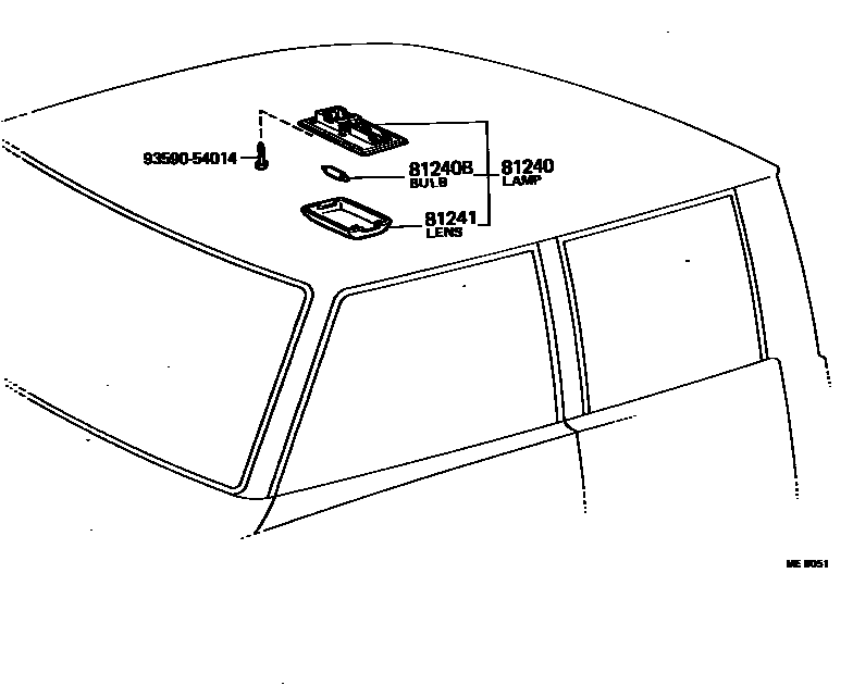 8121 — INTERIOR LAMP