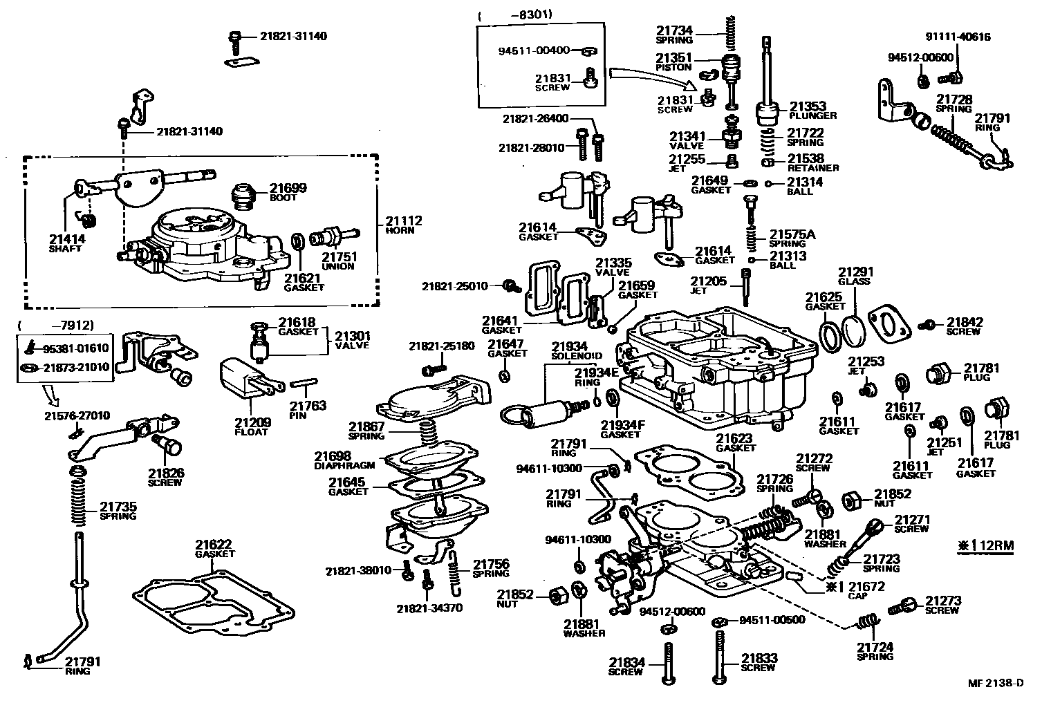 2103 — CARBURETOR