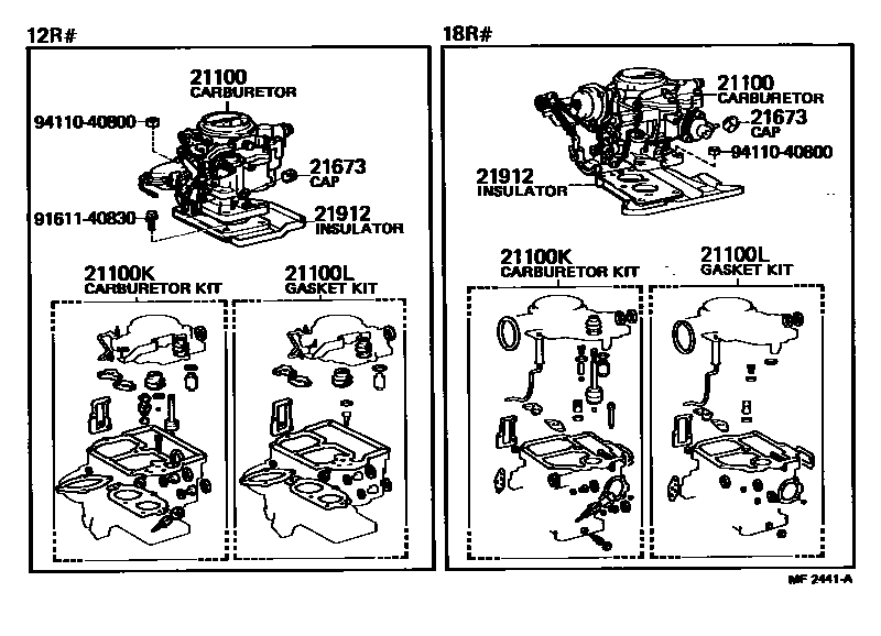 2102 — CARBURETOR ASSEMBLY