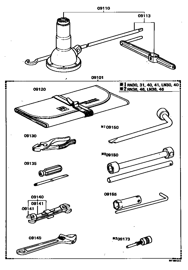 0901 — STANDARD TOOL
