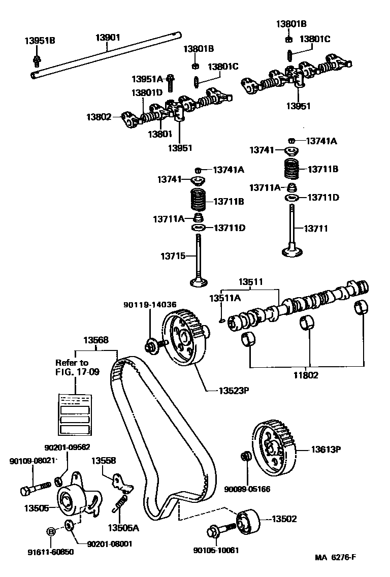 1302 — CAMSHAFT & VALVE