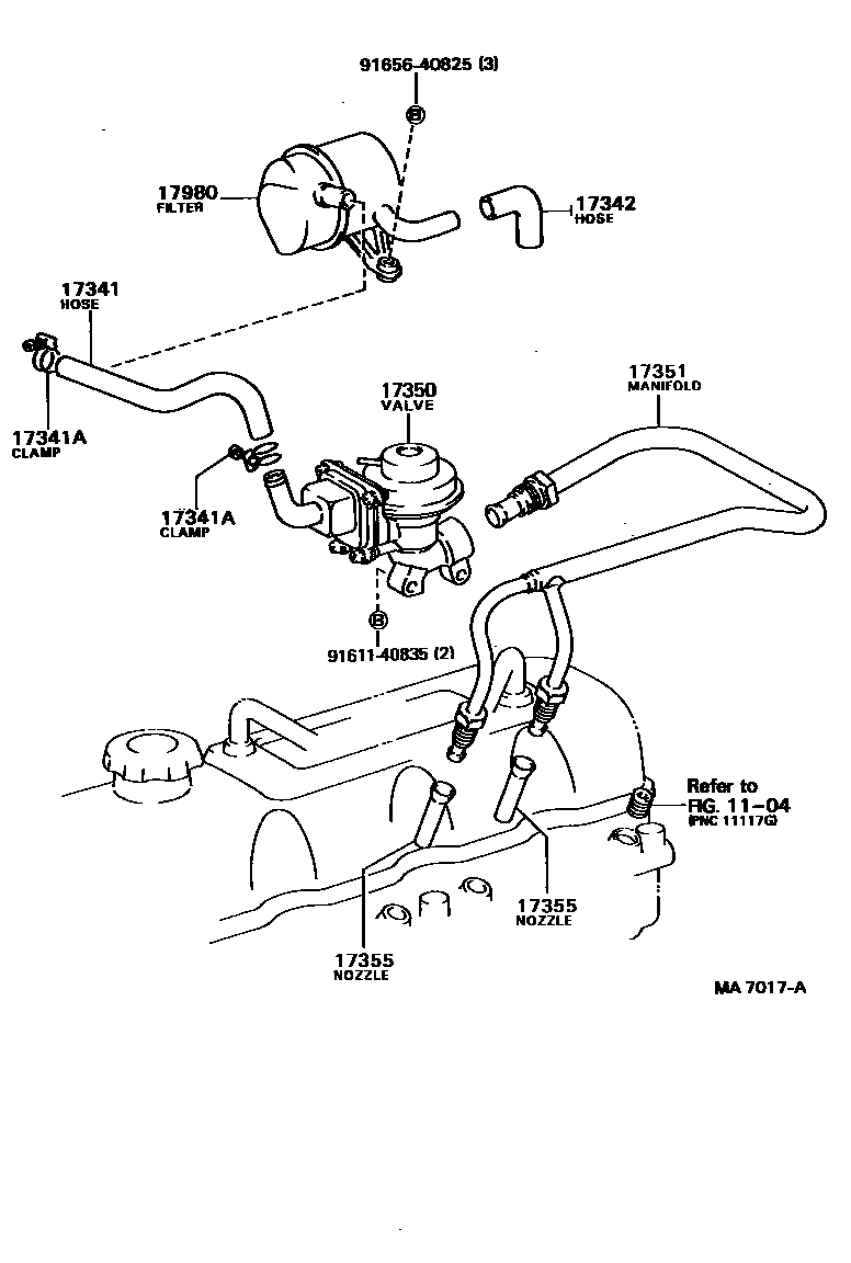 1706 — MANIFOLD AIR INJECTION SYSTEM