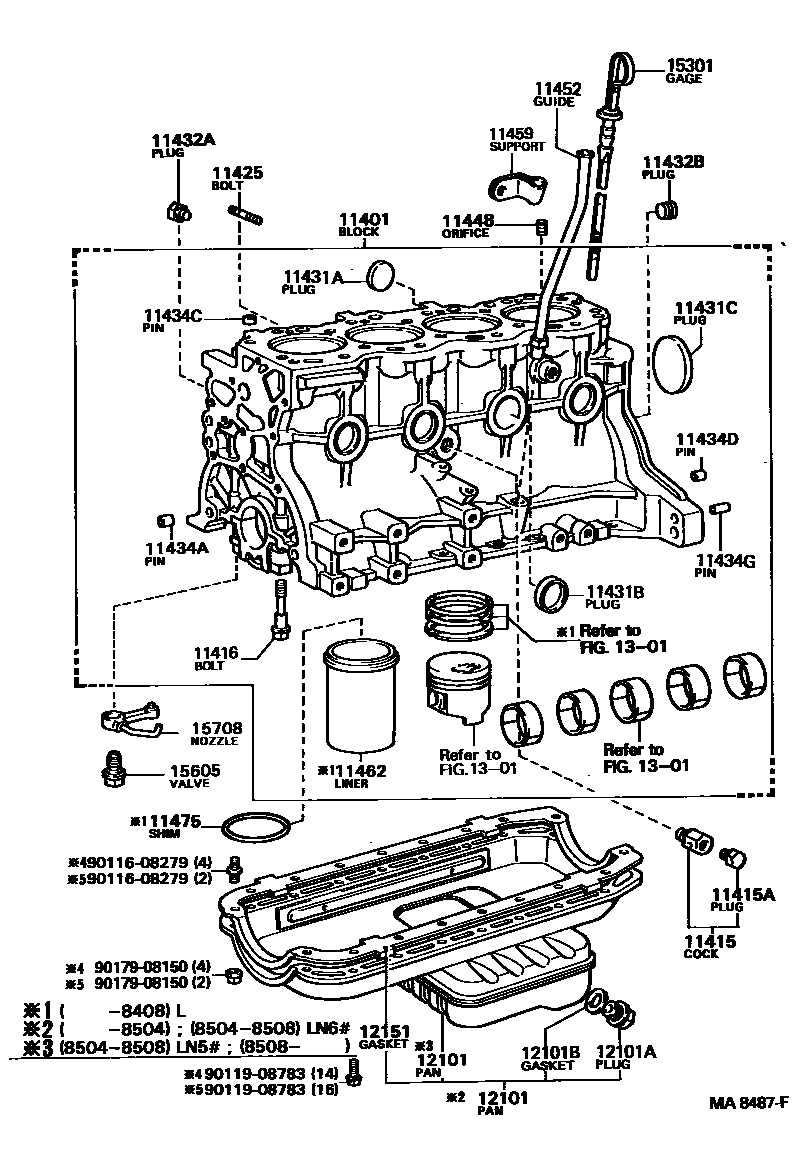 1105 — CYLINDER BLOCK