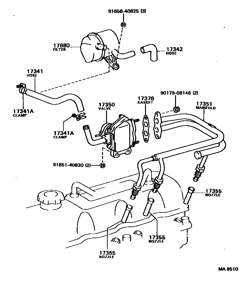 1706 — MANIFOLD AIR INJECTION SYSTEM