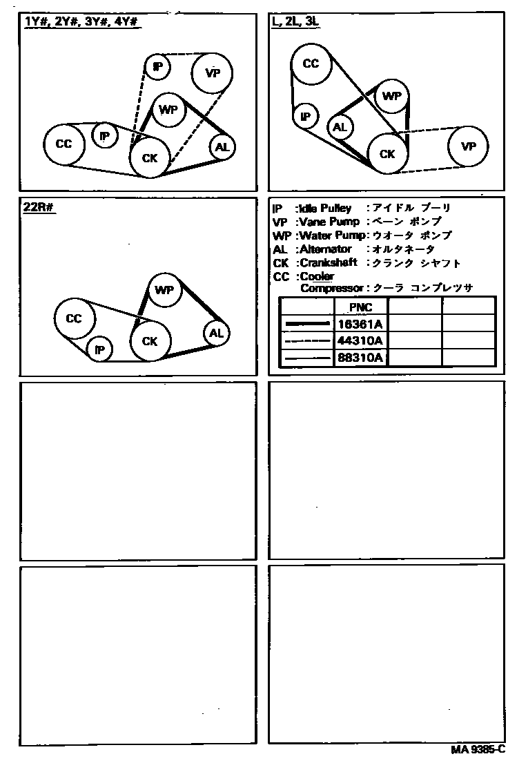 1605 — V-BELT