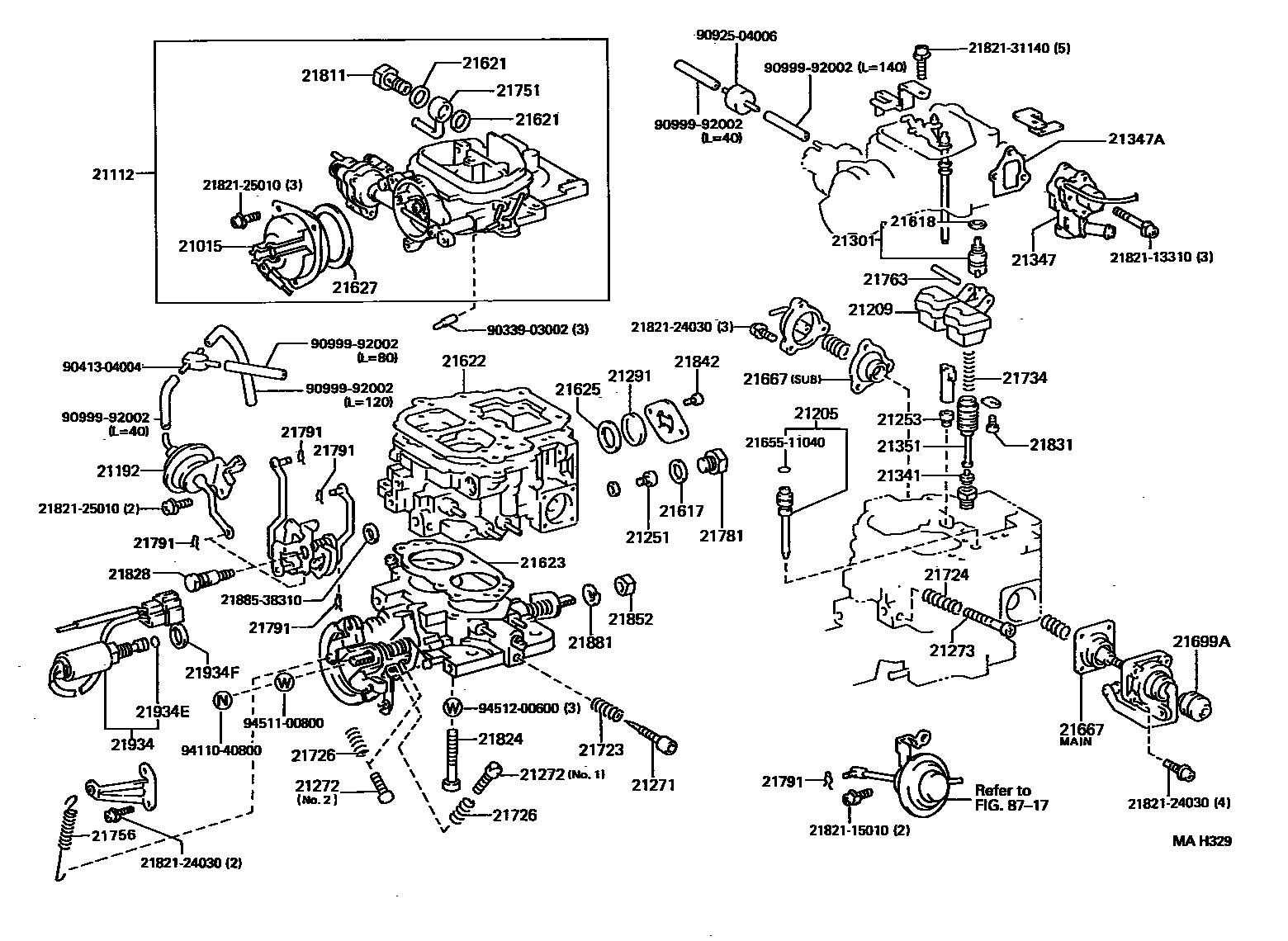 2103 — CARBURETOR
