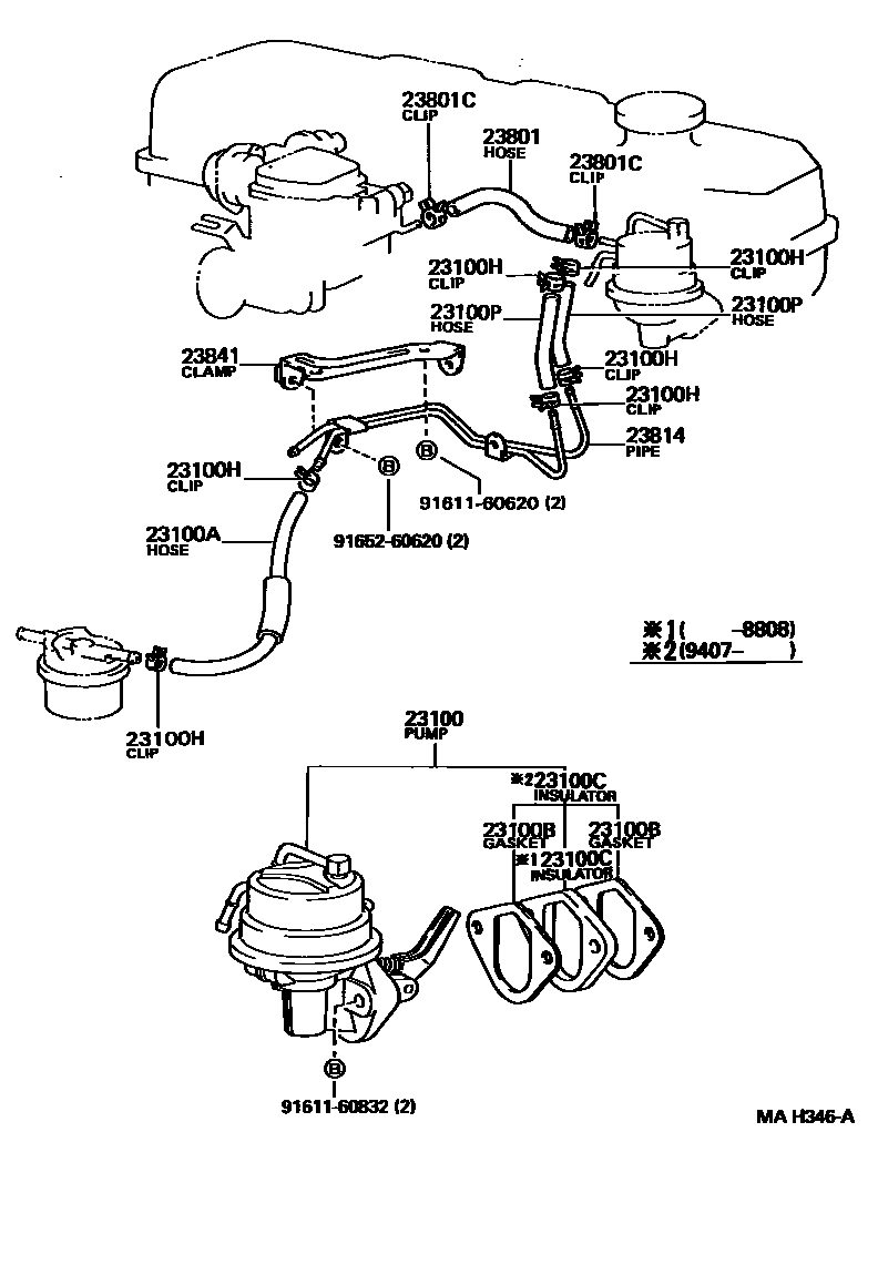 2301 — FUEL PUMP & PIPE