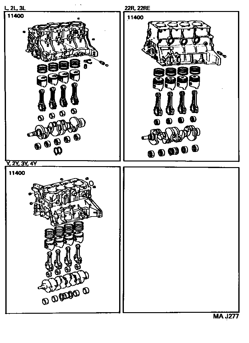 1102 — SHORT BLOCK ASSEMBLY