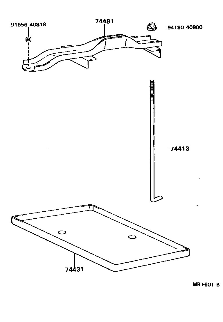 7454 — BATTERY CARRIER