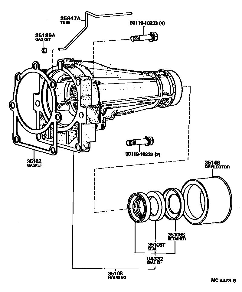 3504 — EXTENSION HOUSING (ATM)
