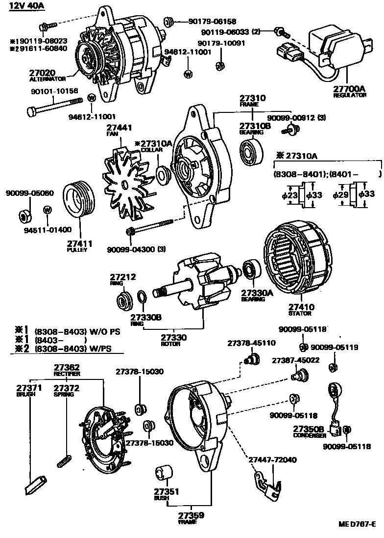 1903 — ALTERNATOR