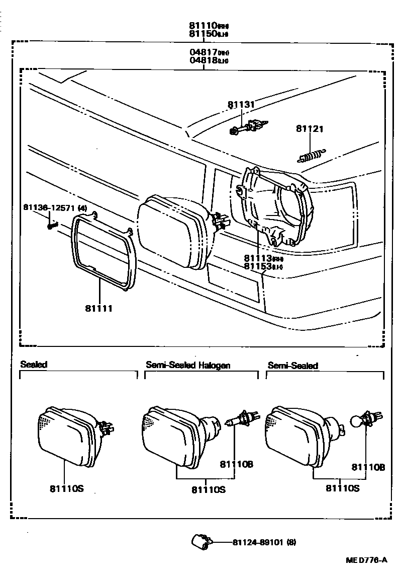8101 — HEADLAMP