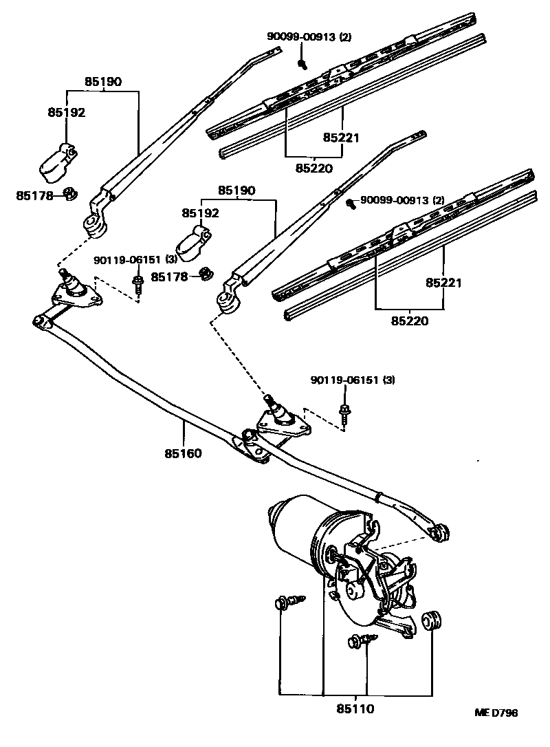 8501 — WINDSHIELD WIPER