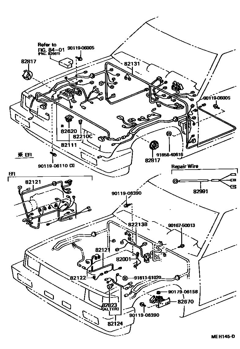 8202 — WIRING & CLAMP