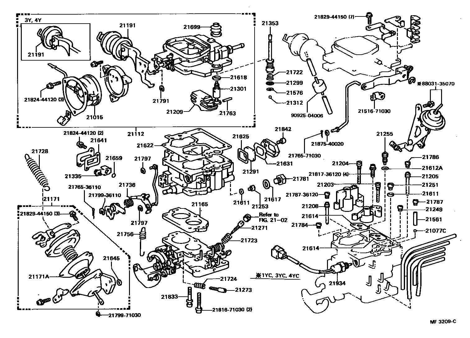 2103 — CARBURETOR