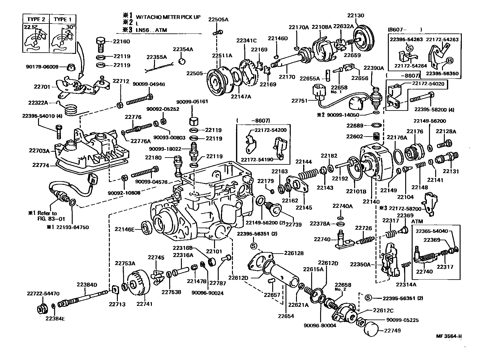 2203 — INJECTION PUMP BODY