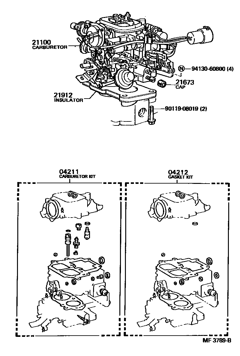 2102 — CARBURETOR ASSEMBLY