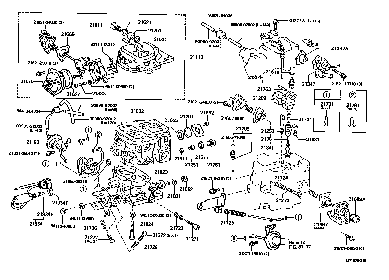 2103 — CARBURETOR