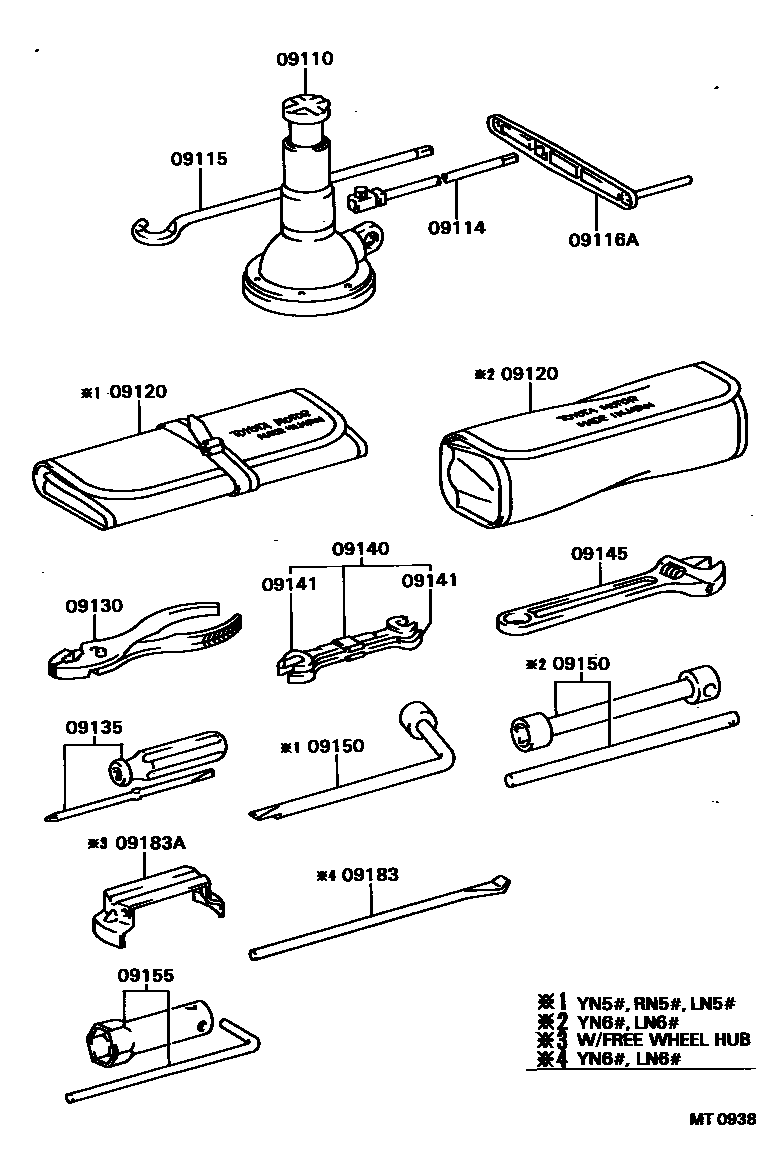 0901 — STANDARD TOOL
