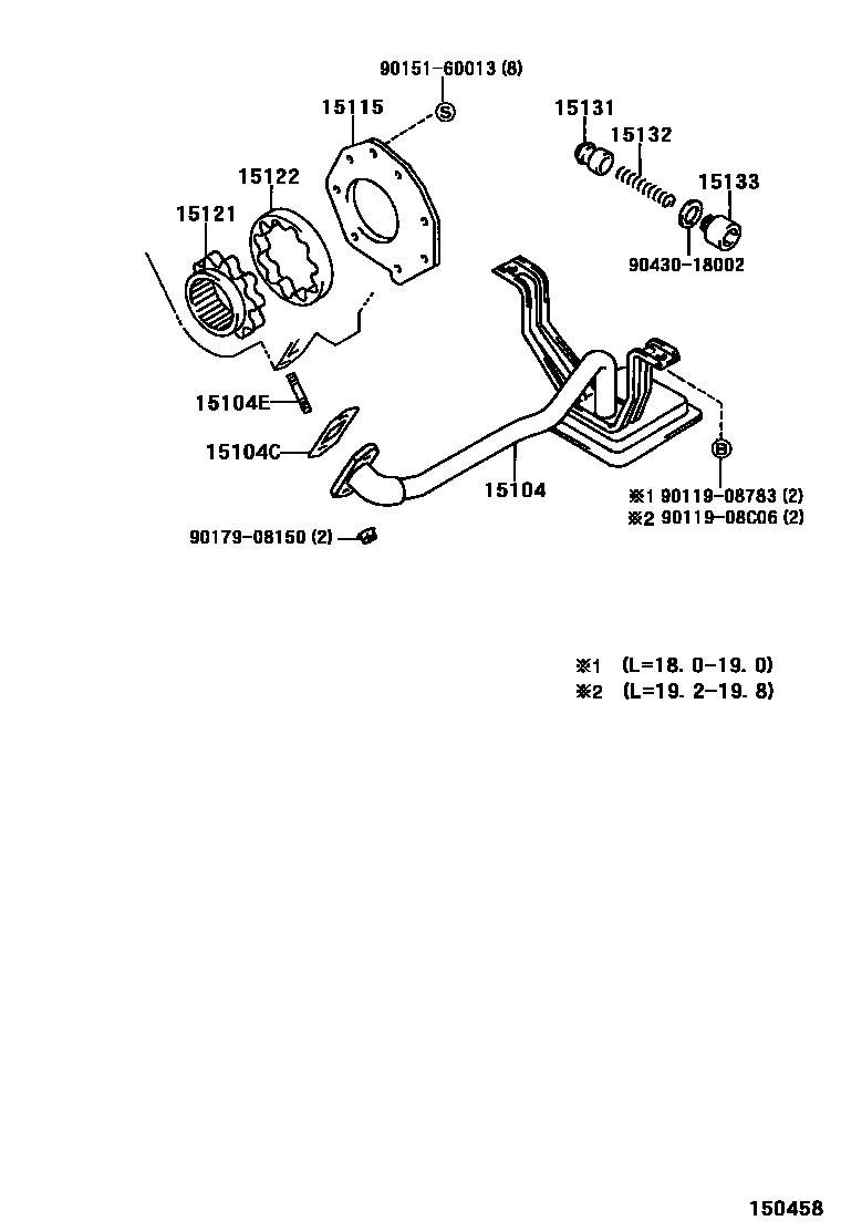 1501 — ENGINE OIL PUMP