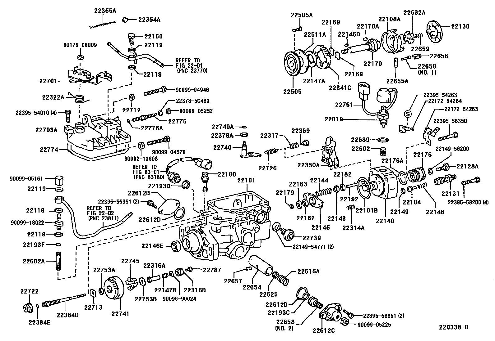 2203 — INJECTION PUMP BODY