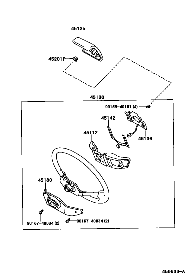 4504 — STEERING WHEEL