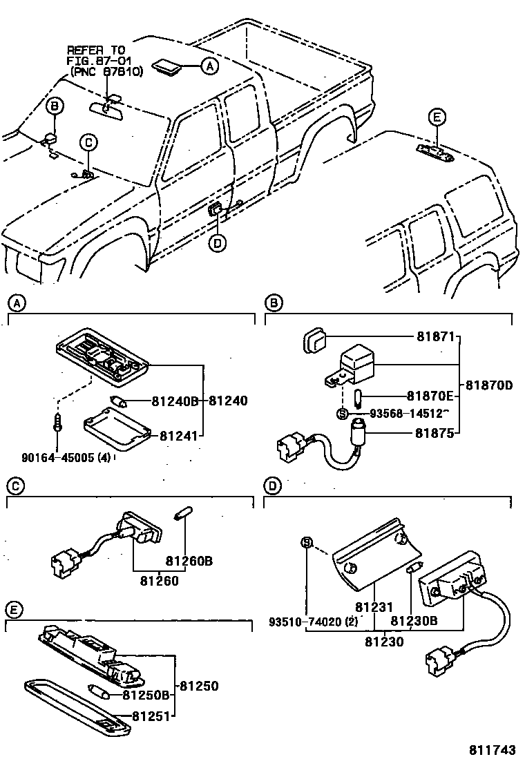 8121 — INTERIOR LAMP