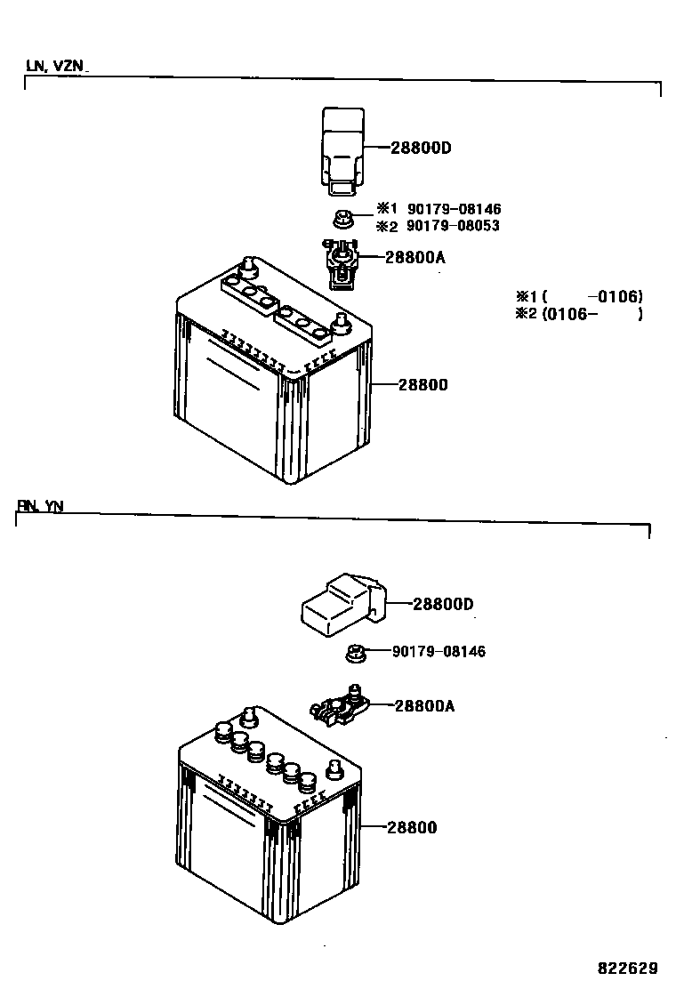 8201 — BATTERY & BATTERY CABLE
