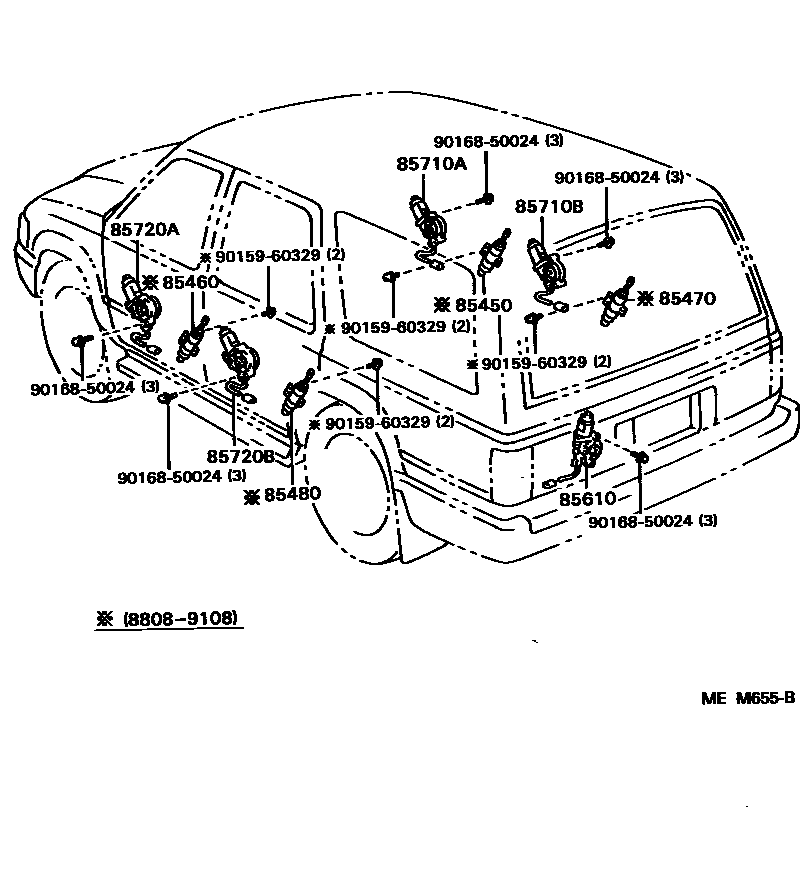 8511 — DOOR MOTOR & DOOR SOLENOID
