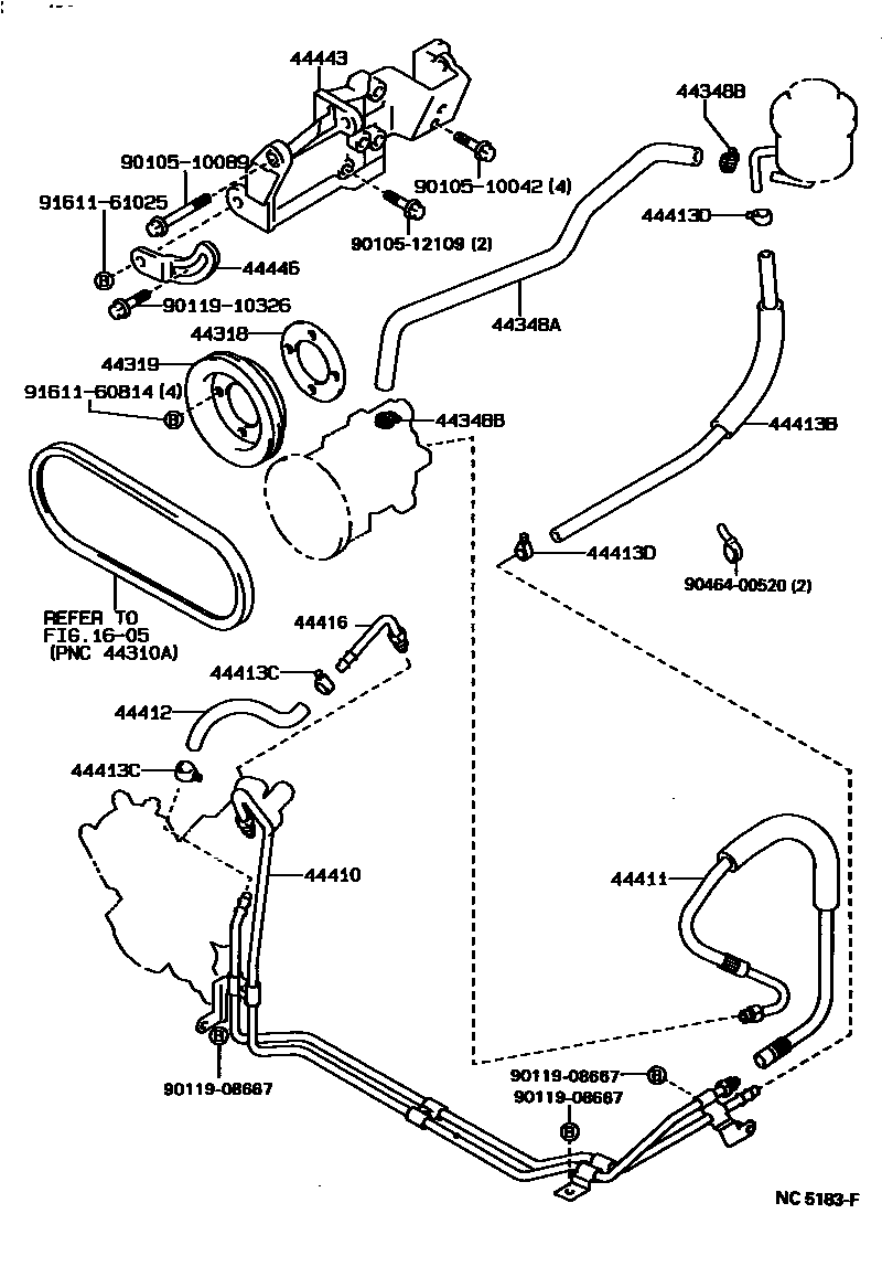 4503 — POWER STEERING TUBE