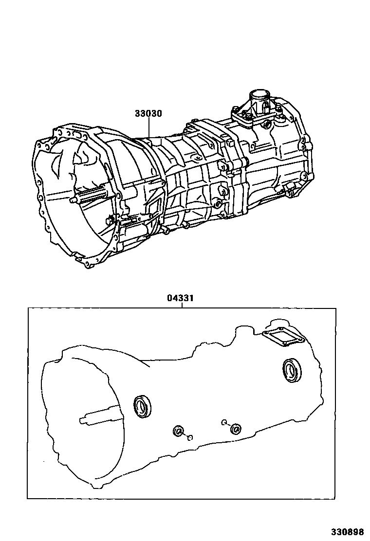 3301 — TRANSAXLE OR TRANSMISSION ASSY & GASKET KIT (MTM)