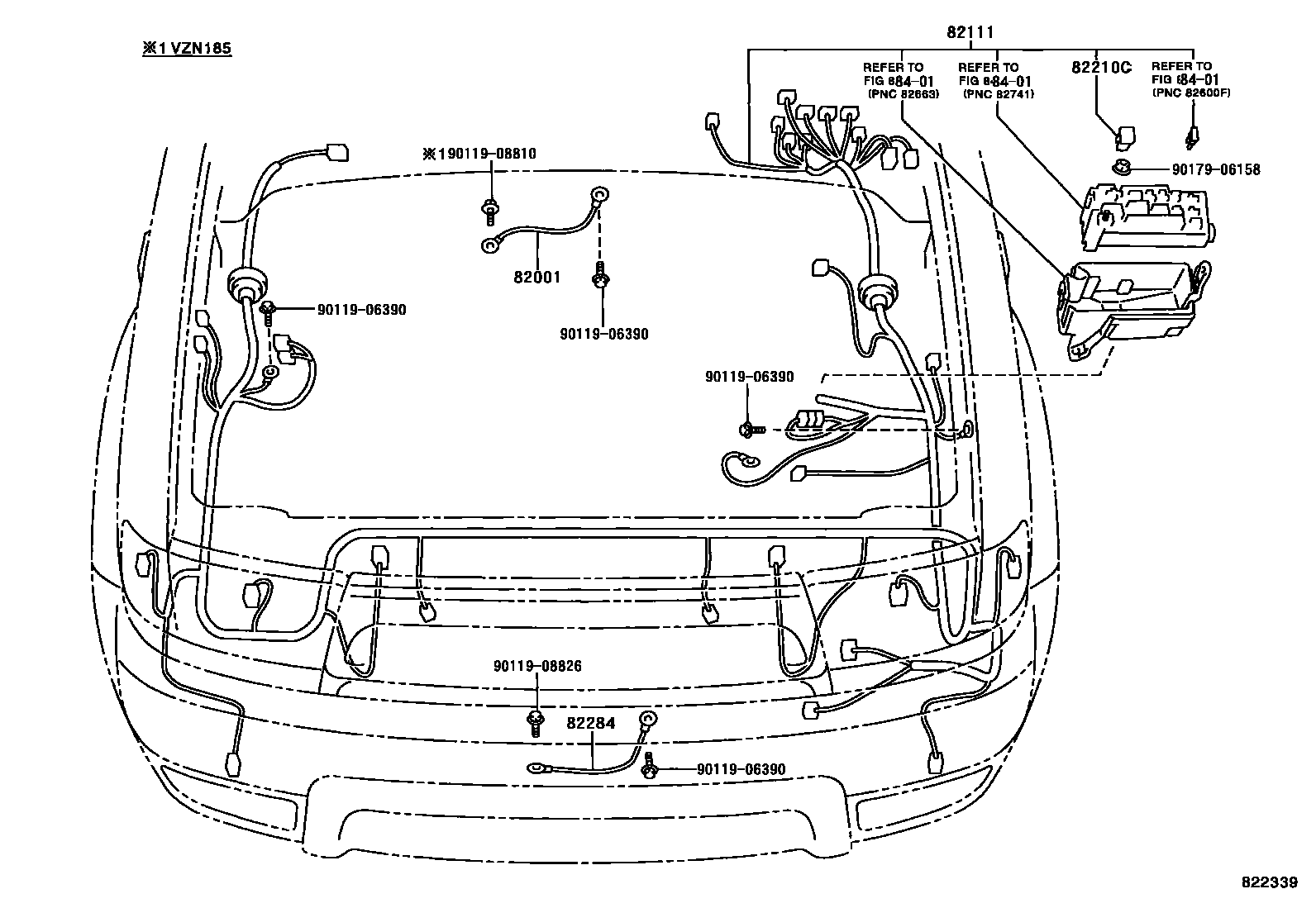 8202 — WIRING & CLAMP