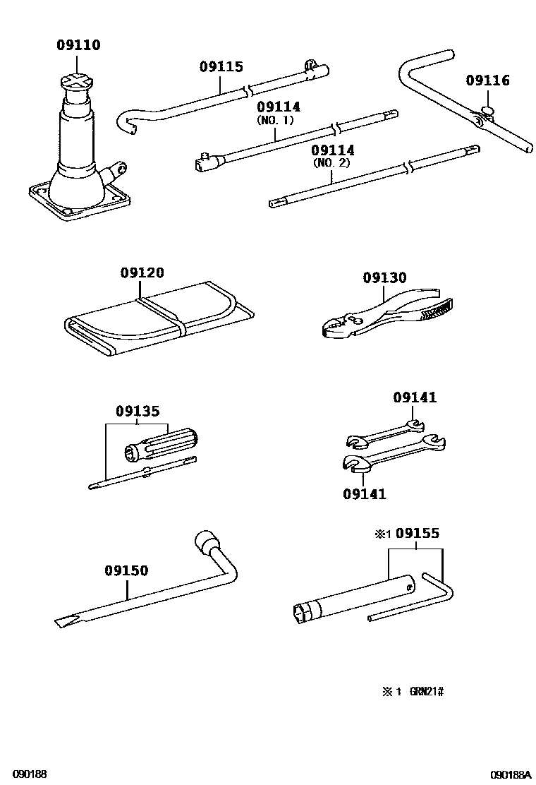 0901 — STANDARD TOOL