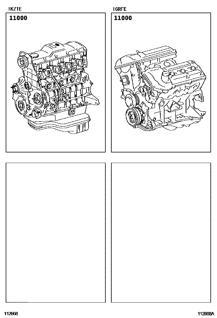 1101 — PARTIAL ENGINE ASSEMBLY
