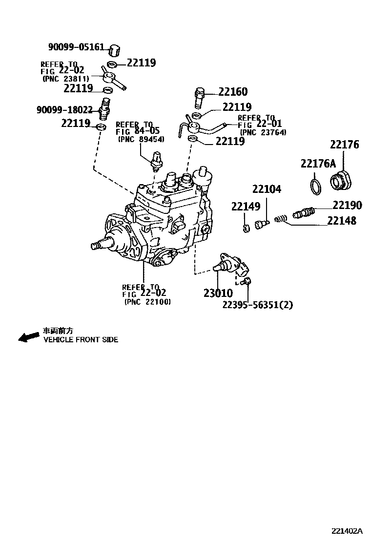 2203 — INJECTION PUMP BODY