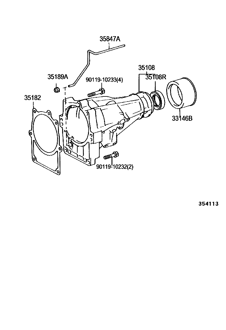 3504 — EXTENSION HOUSING (ATM)